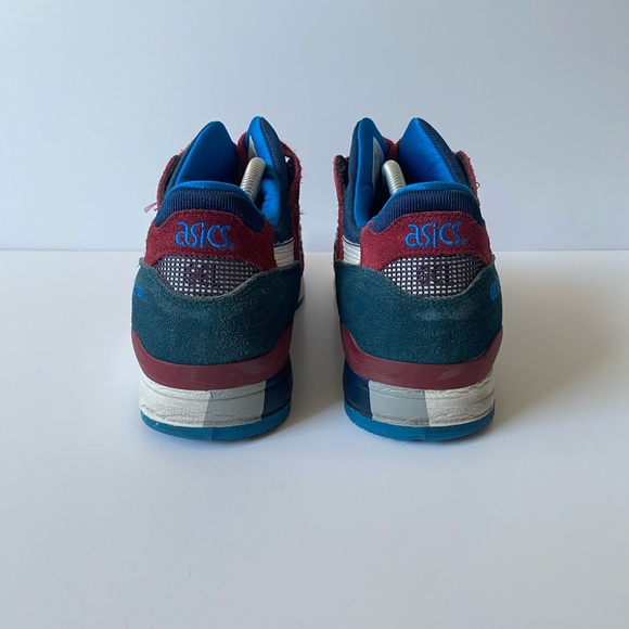 Asics Gel Lyte lll - Burgandy Navy Blue - Picture 5 of 9